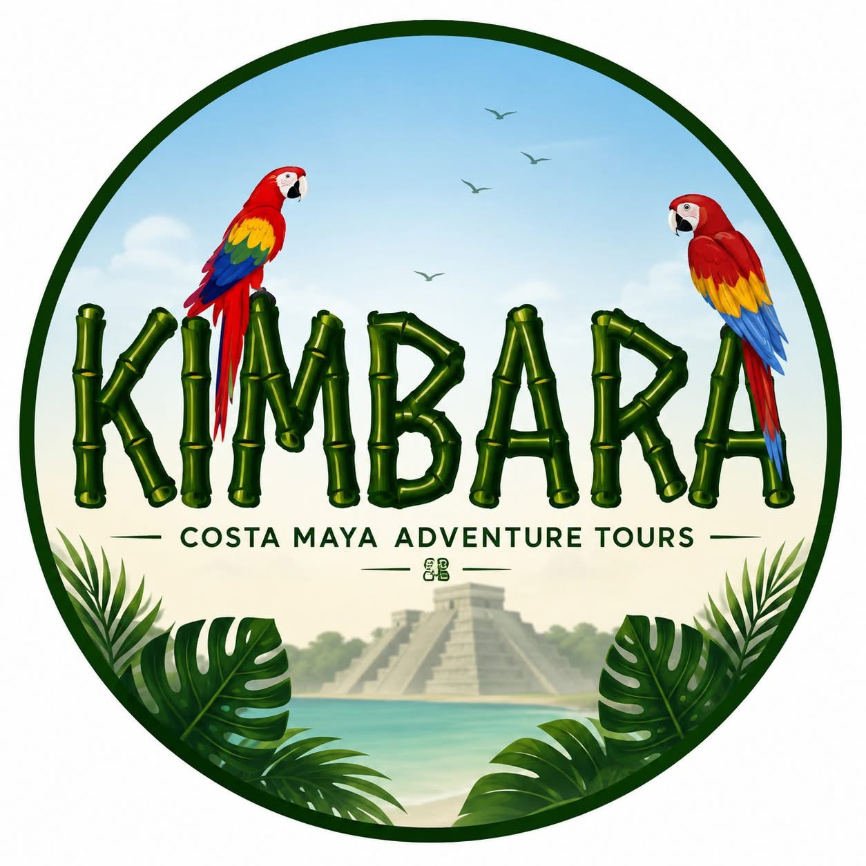 Kimbara parrot logo